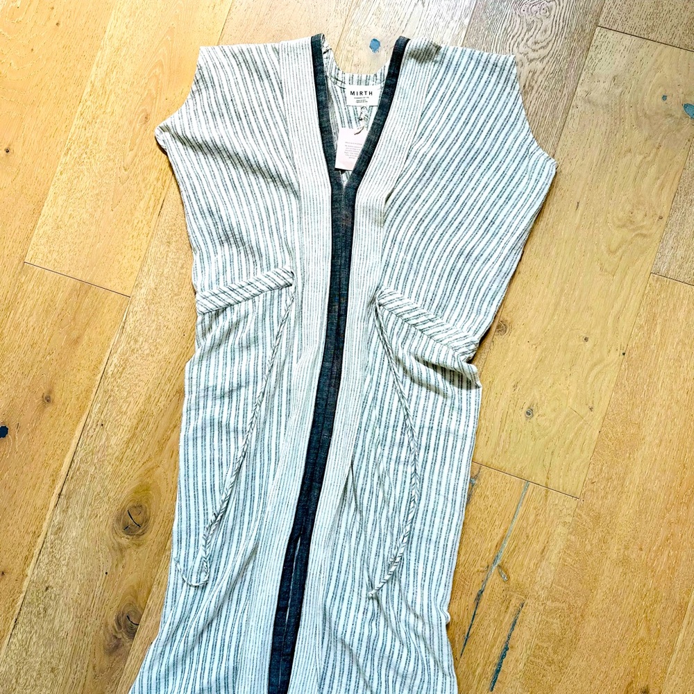 MIRTH Corfu drawstring dress.